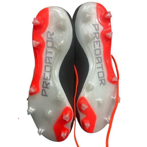 NWOT Adidas Predator Pro FG Soccer Cleats Black Solar Red Women’s Cleats - 8.5 - Picture 4 of 8